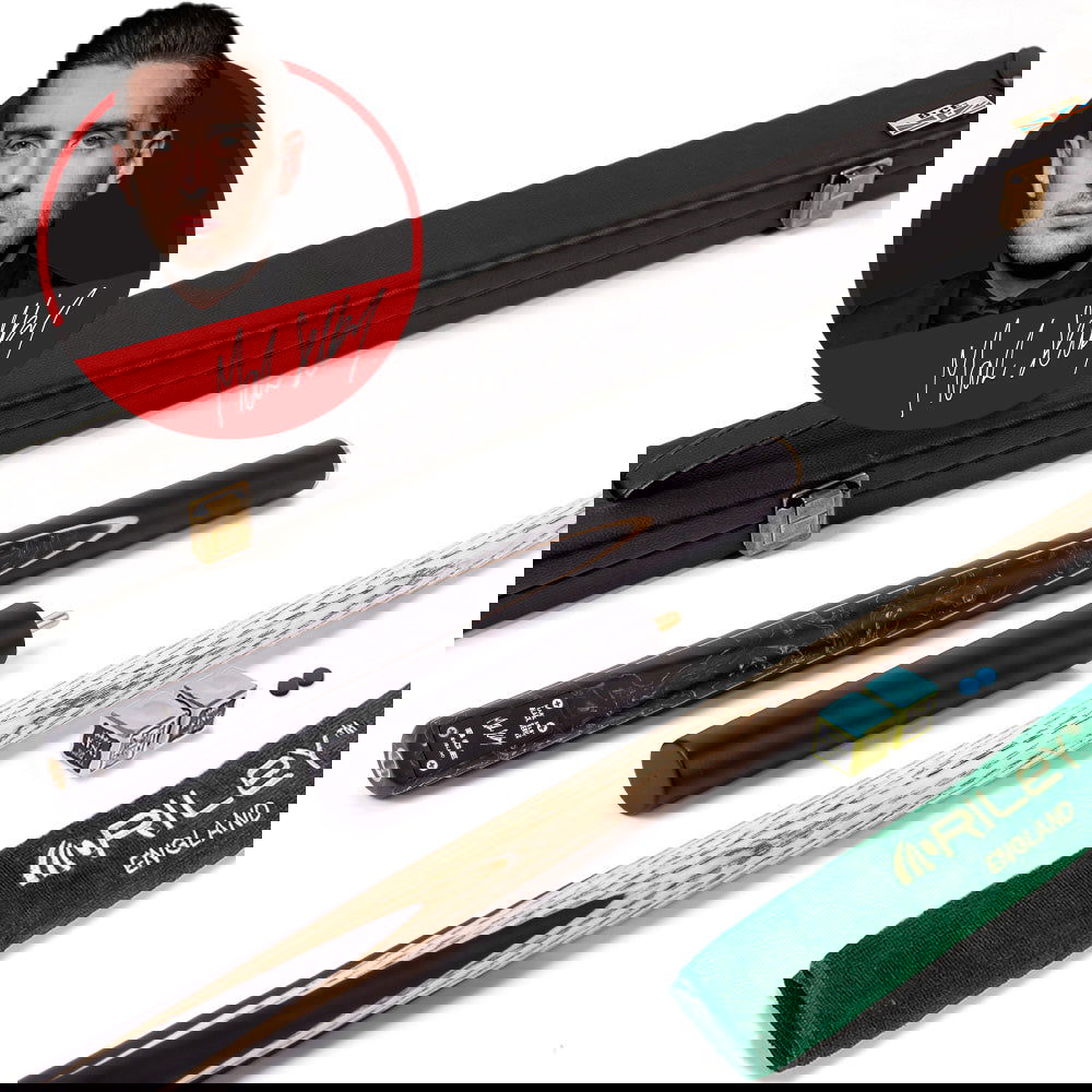 BCE Black Series Mark Selby 3 Piece Snooker/Pool Cue and Case Set - 1 - BCE CUE SPORTS