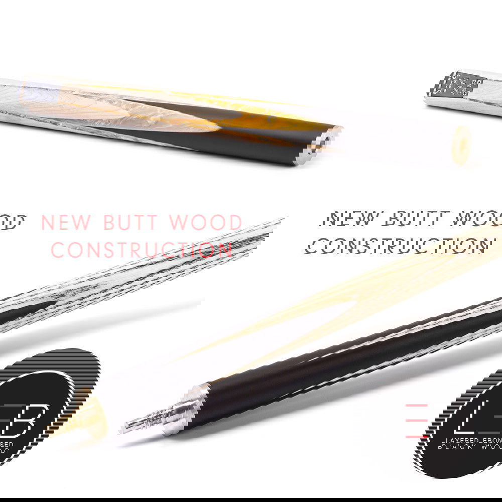 BCE Black Series Mark Selby 3 Piece Snooker/Pool Cue and Case Set - 5 - BCE CUE SPORTS