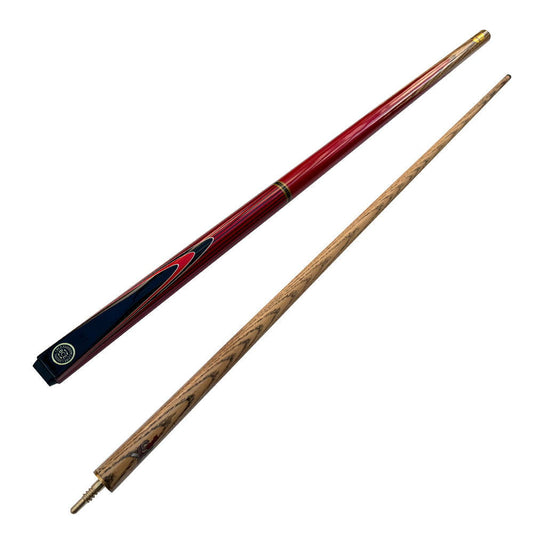 BCE Keyline Series 2 Piece Snooker/Pool Cue and Case Set - Red - BCE CUE SPORTS
