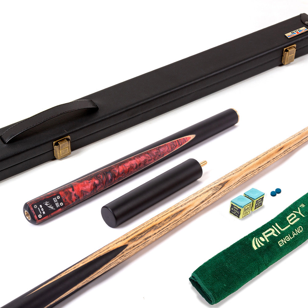 BCE Black Series Mark Selby 3 Piece Snooker/Pool Cue and Case Set - 3 - bcetablesports24 -