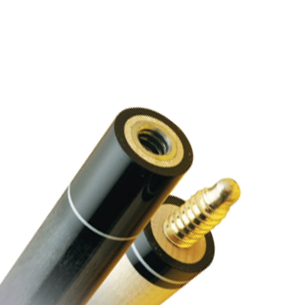 BCE Black - Supagrip Snooker/Pool Cue - Simulated Graphite Shaft