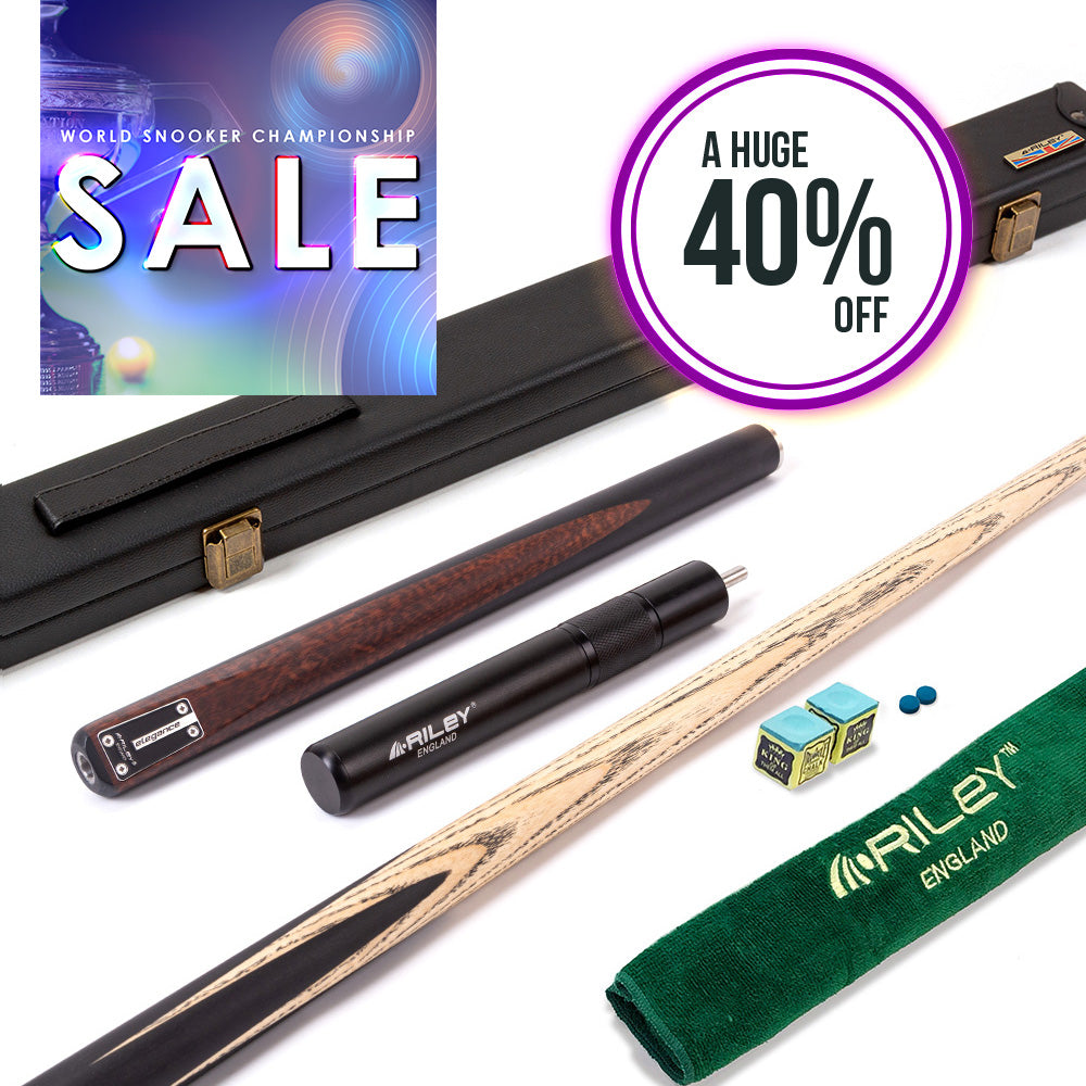 Riley Elegance Series 3 Piece Premium Snooker and Case Set - 2