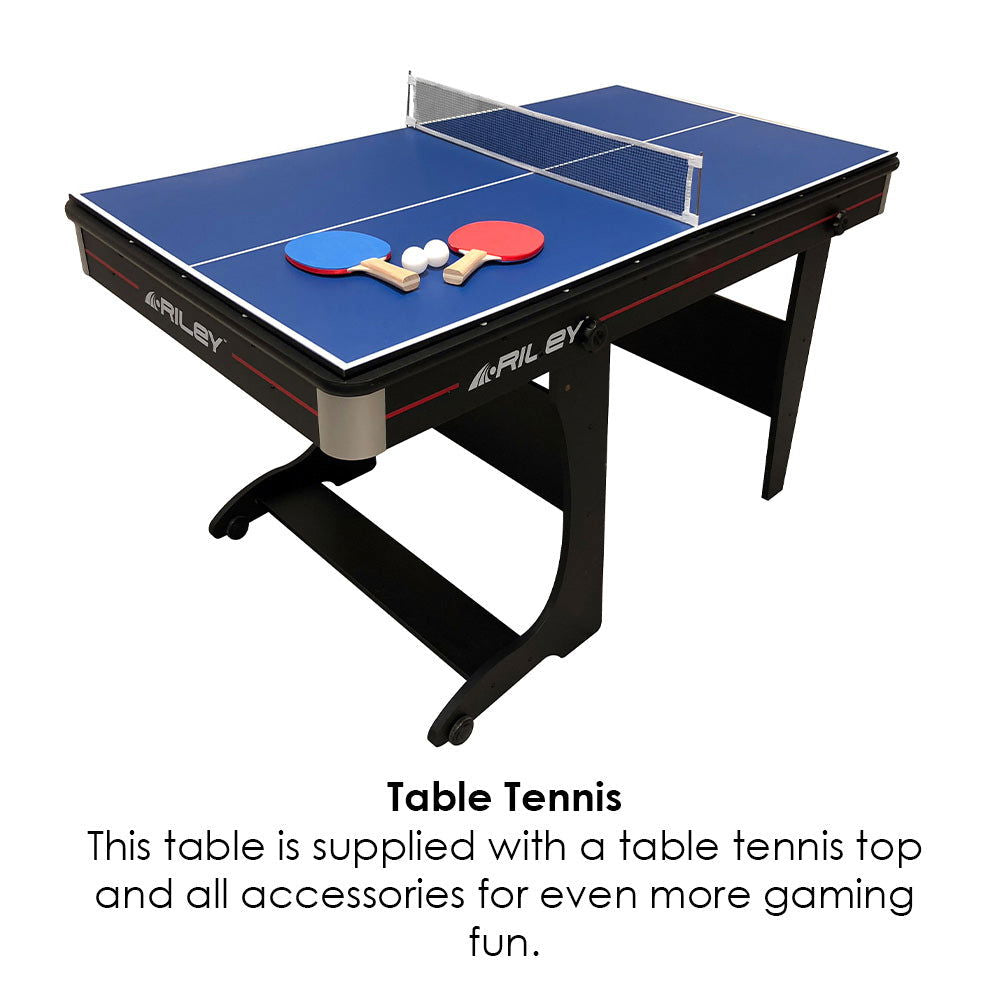 Riley 2 in 1 5ft Vertical Folding Pool Table - BCE CUE SPORTS