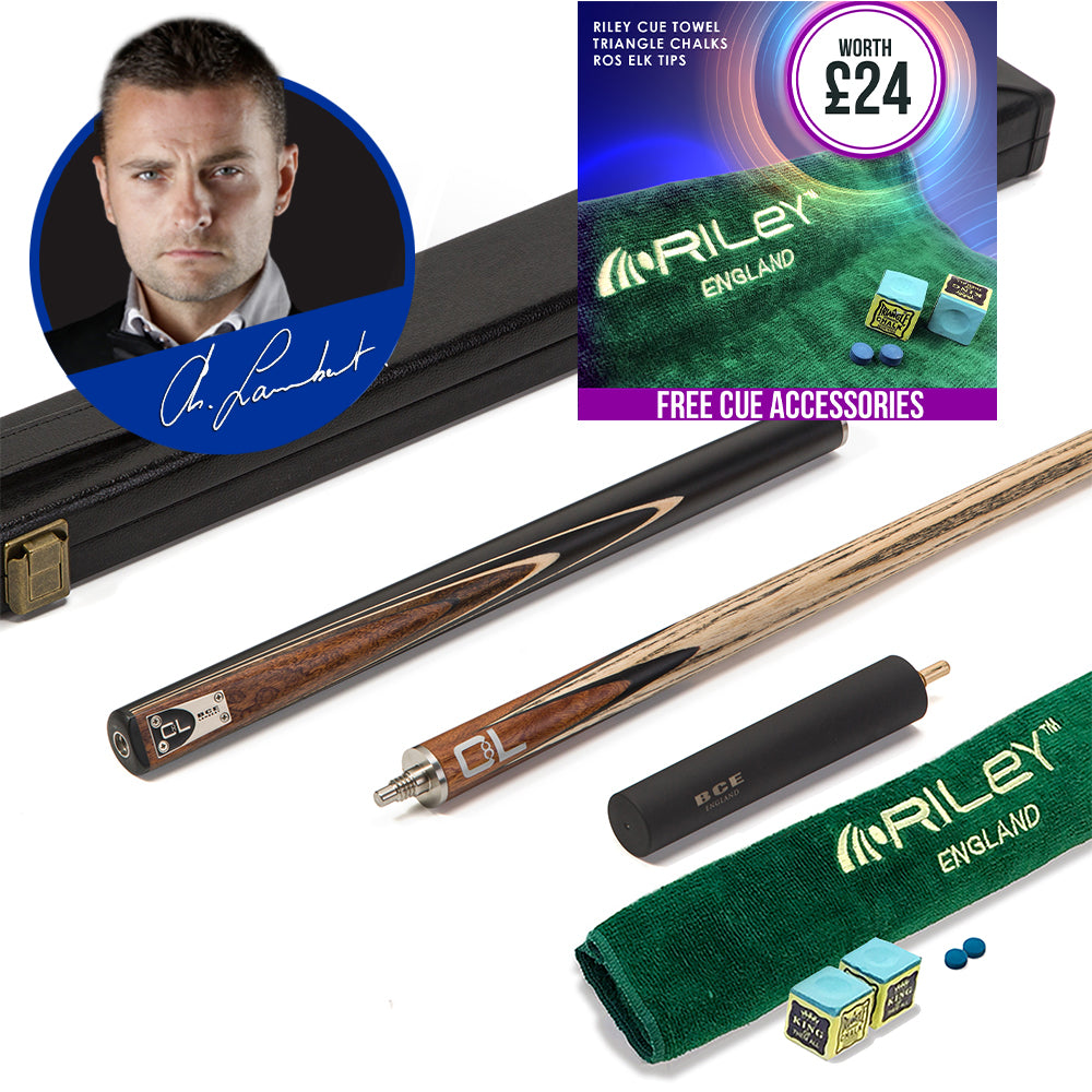 BCE Christophe Lambert 8 Ball Pool Cue and Case Set - 3