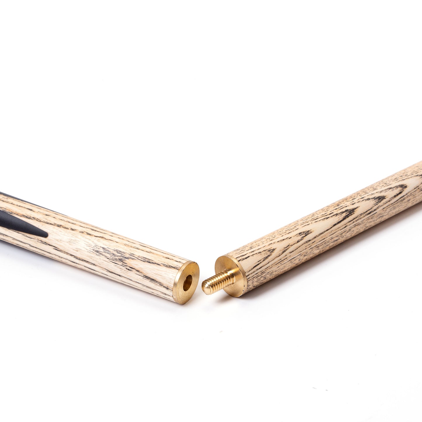 BCE Protege Series Christophe Lambert  - 1 - 2 Piece Snooker/Pool Cue - 9.5mm Tip - 145cm - Black/Natural/Burgundy