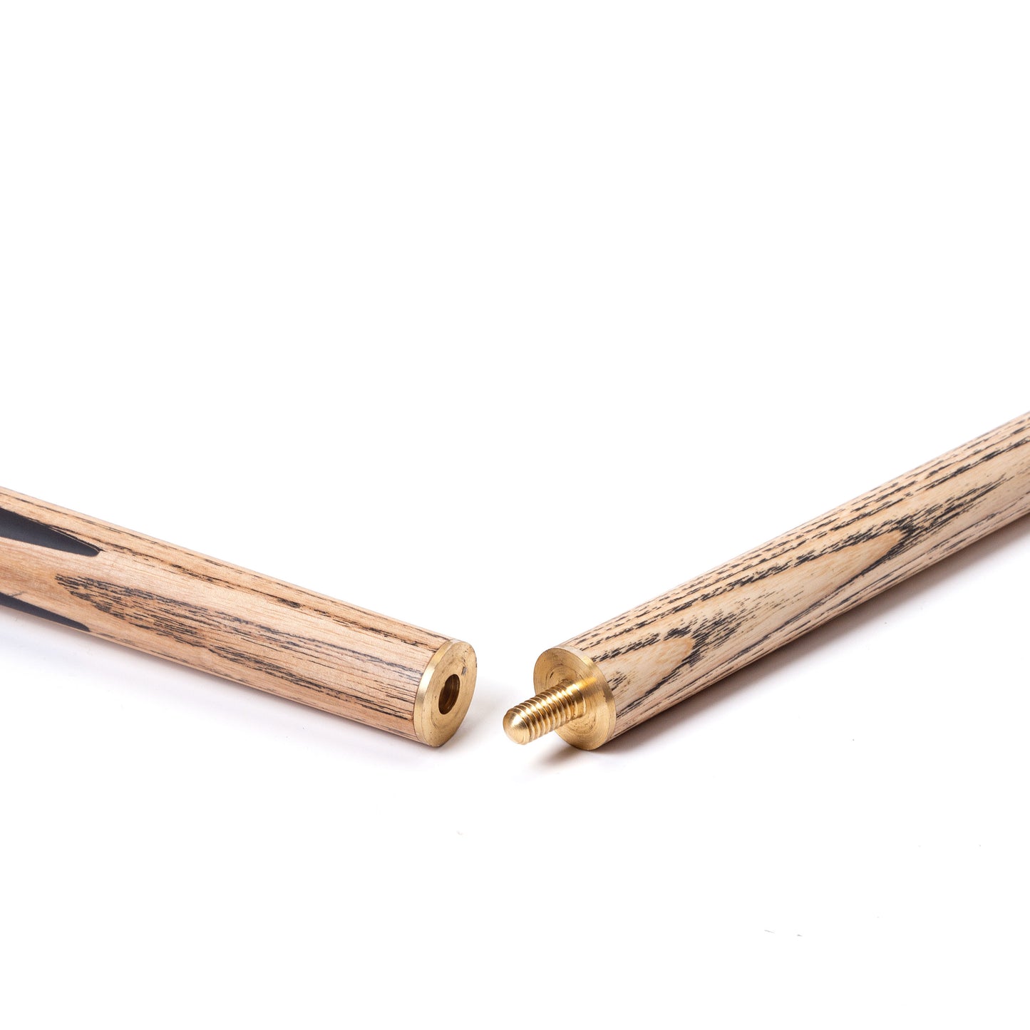 BCE Protege Series Christophe Lambert - 2 - 2 Piece Snooker/Pool Cue - 9.5mm Tip - 145cm - Black/Natural/Yellow