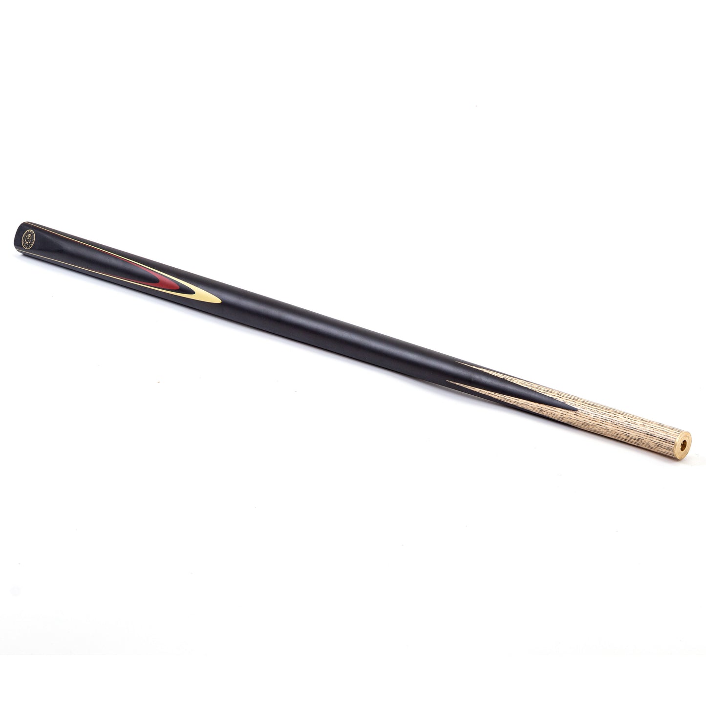 BCE Protege Series - 3 - 2 Piece Snooker/Pool Cue - 9.5mm Tip - 145cm - Black/Natural/Red