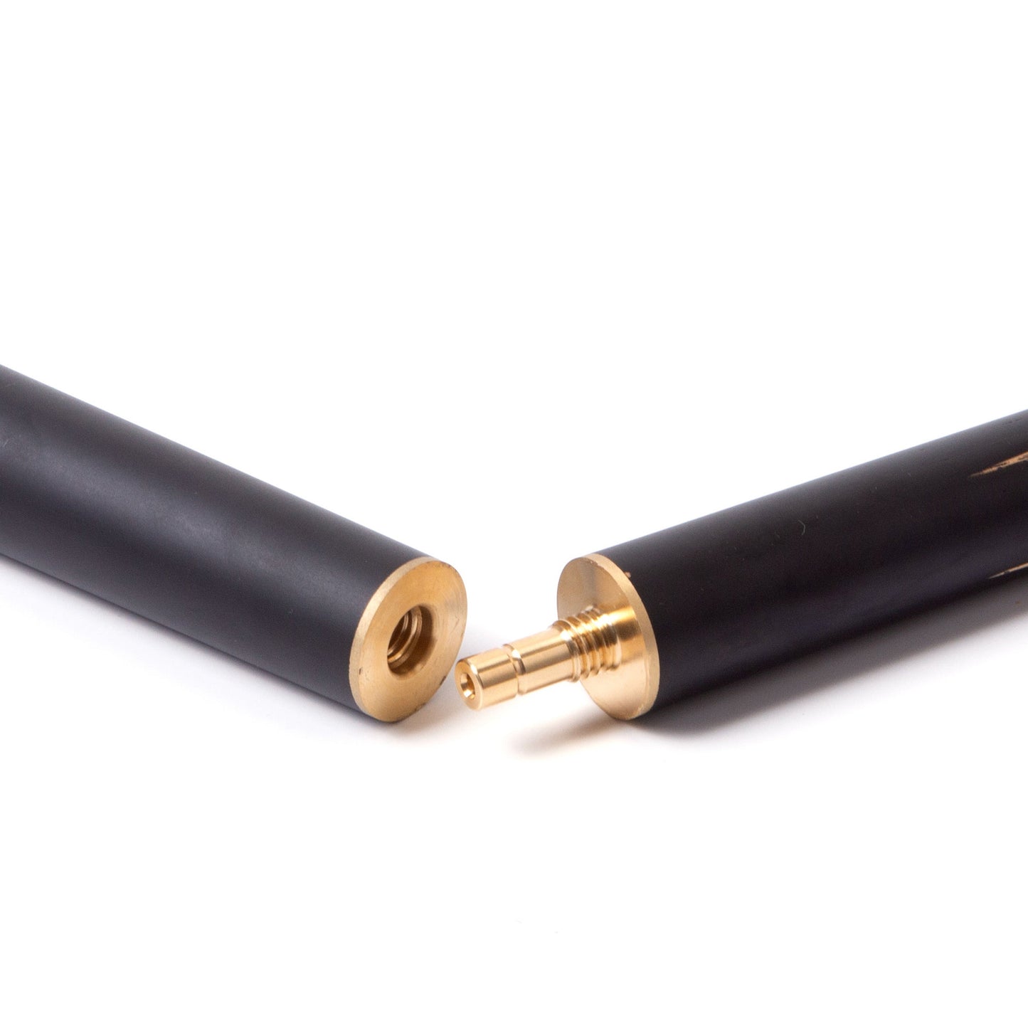 BCE Protege Series - Christophe Lambert - 3/4 Cut Snooker/Pool Cue - 9.5mm Tip - 145cm - Black/Natural/Blue/Cream/Red