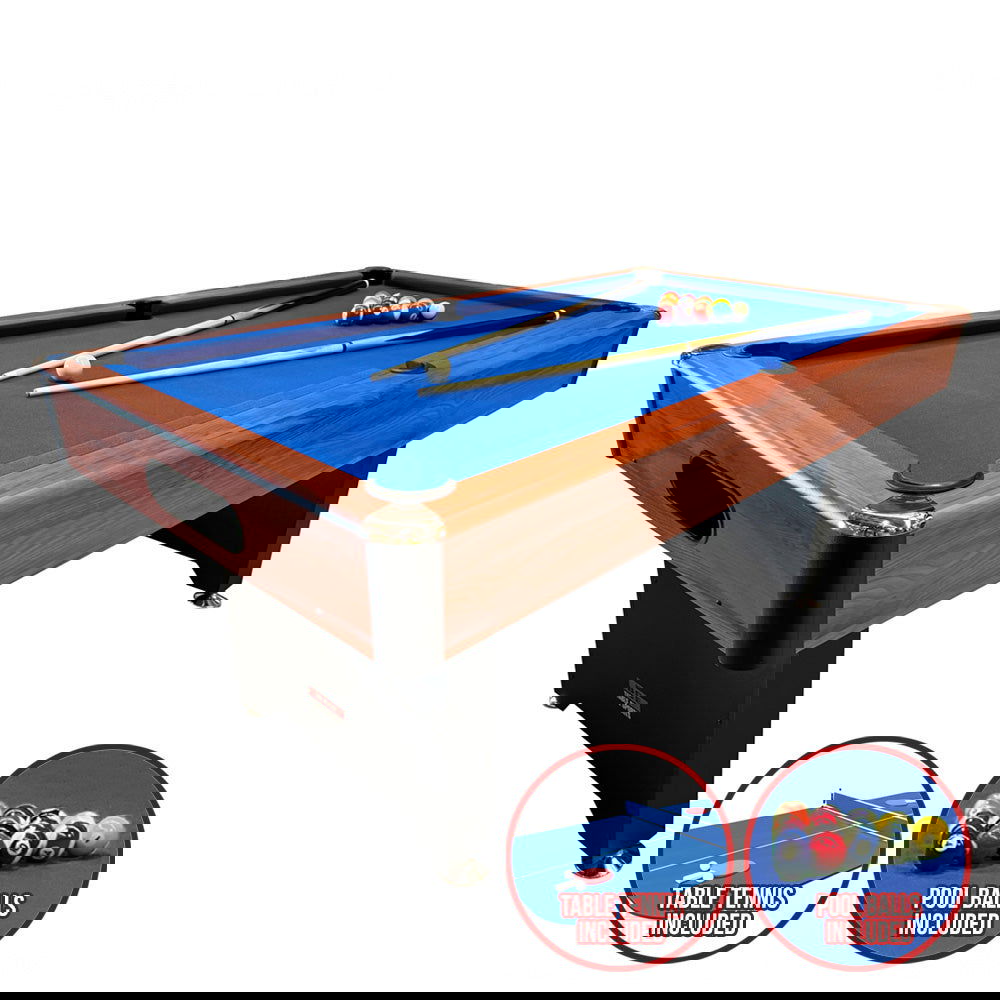 BCE 2 in 1 6ft American Pool Table with Ball Return System - BCE CUE SPORTS