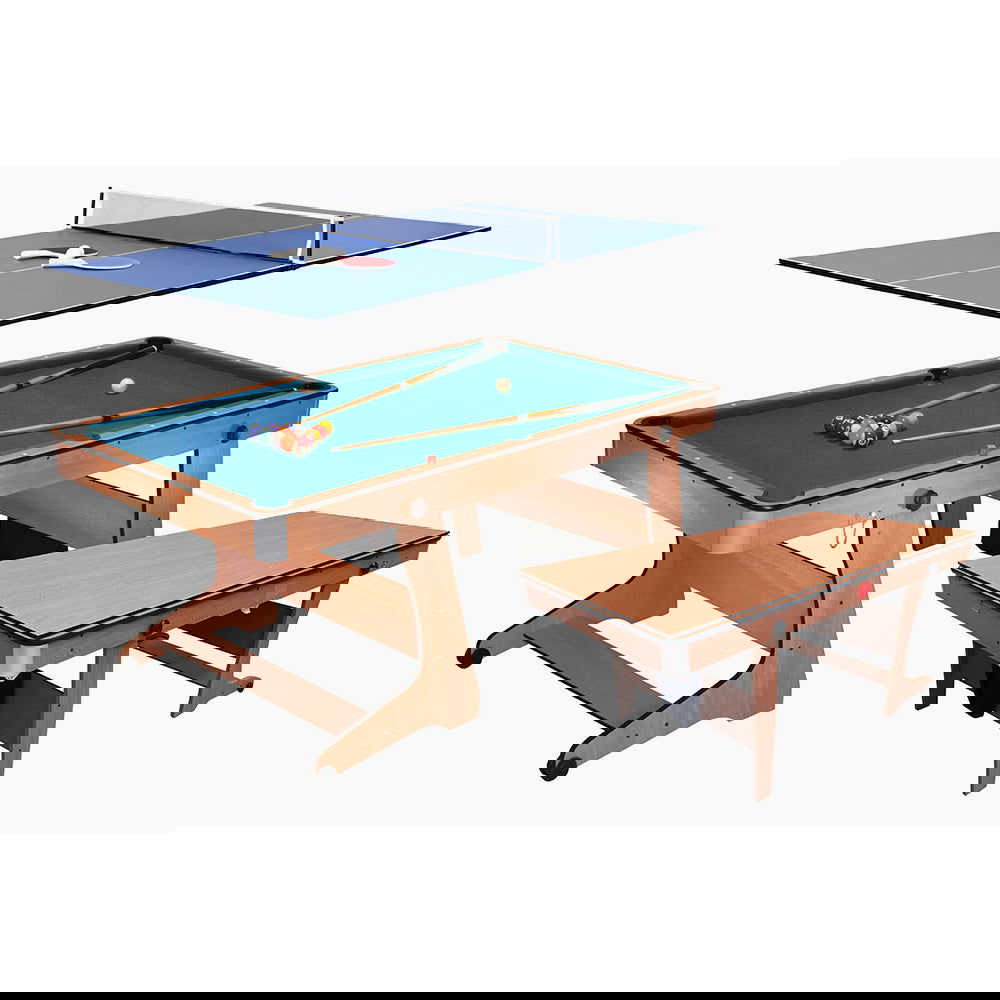 BCE 3 in 1 6ft Vertical Folding Pool Table - BCE CUE SPORTS
