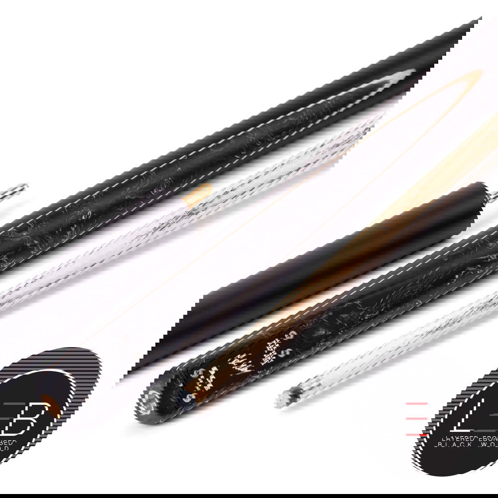 BCE Black Series Mark Selby 3 Piece Snooker/Pool Cue and Case Set - 1 - BCE CUE SPORTS