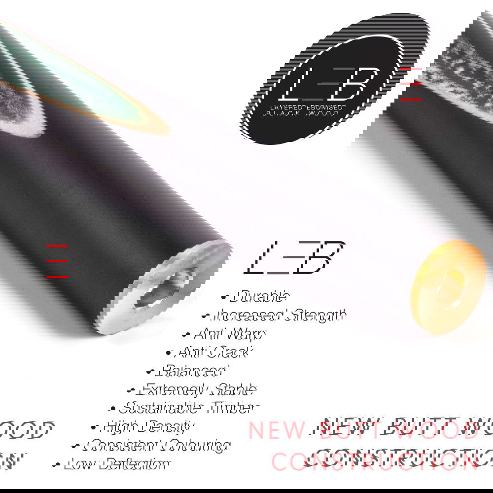 BCE Black Series Mark Selby 3 Piece Snooker/Pool Cue and Case Set - 2 - BCE CUE SPORTS