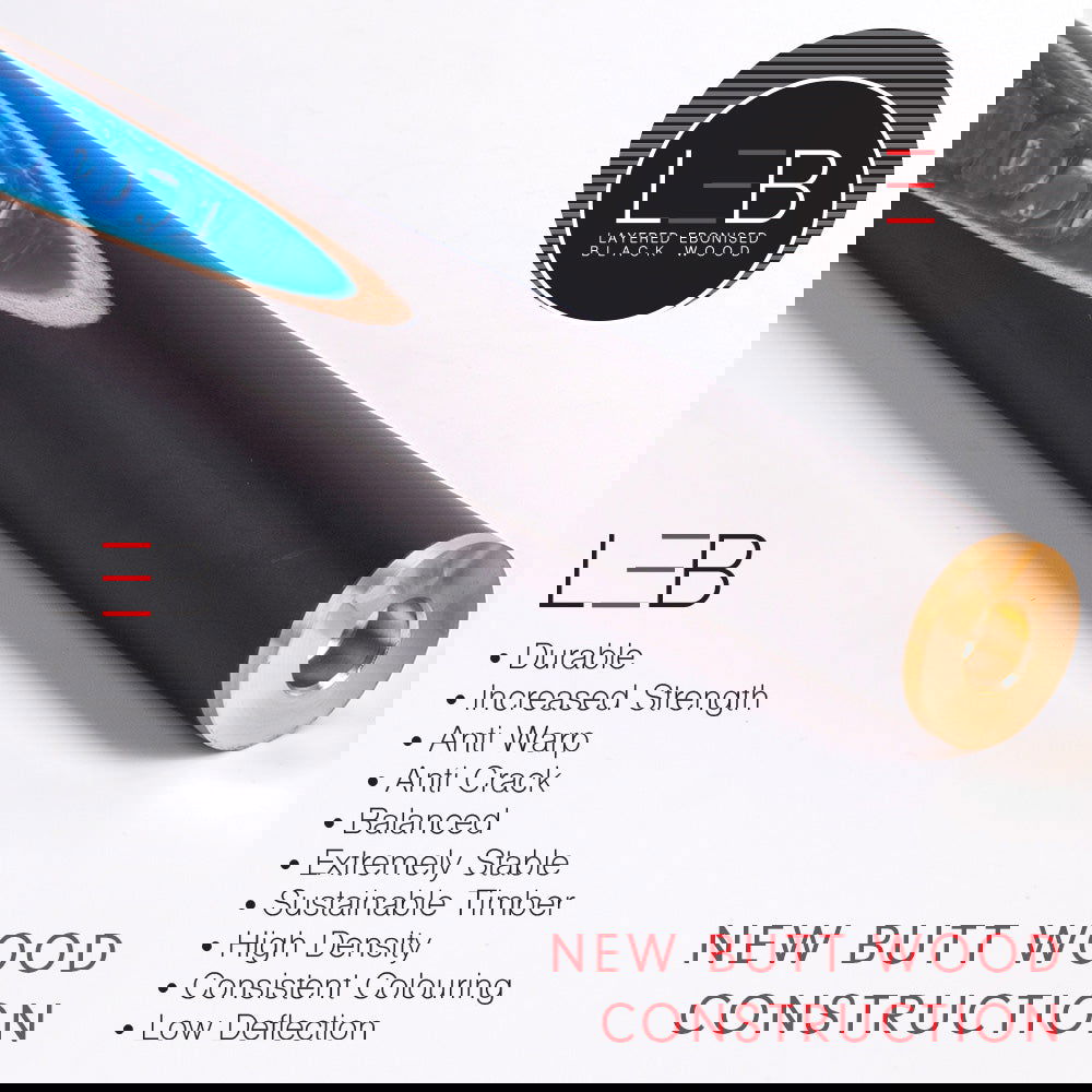 BCE Black Series Mark Selby 3 Piece Snooker/Pool Cue and Case Set - 4 - BCE CUE SPORTS
