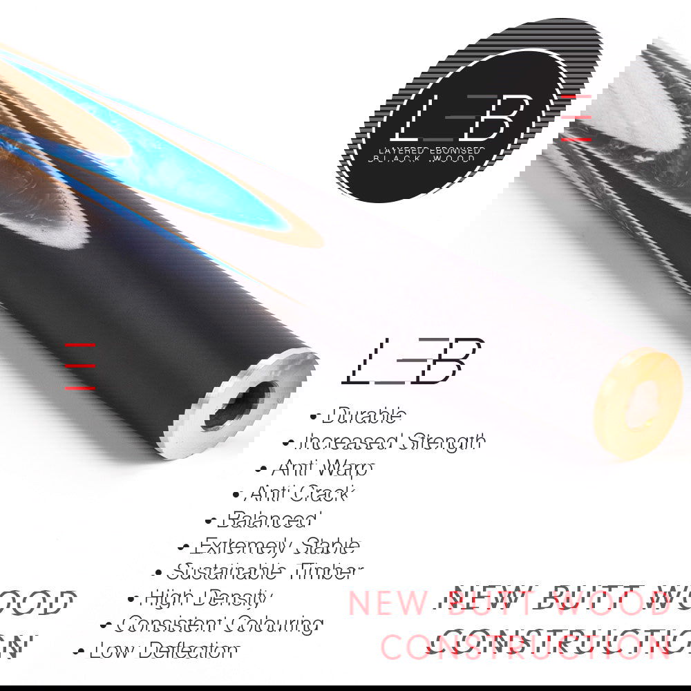 BCE Black Series Mark Selby 3 Piece Snooker/Pool Cue and Case Set - 6 - BCE CUE SPORTS