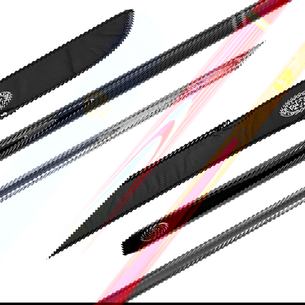 BCE Keyline Series 2 Piece Snooker/Pool Cue and Case Set - Red - BCE CUE SPORTS