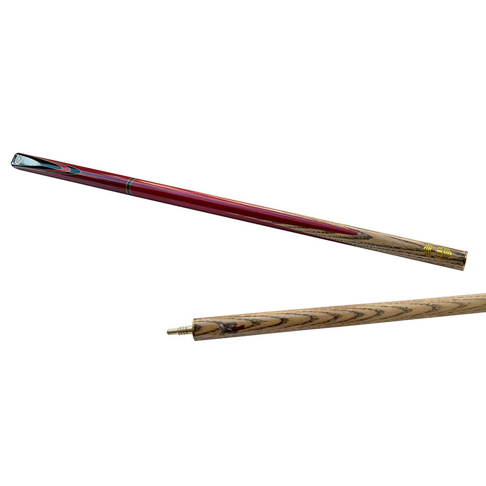 BCE Keyline Series 2 Piece Snooker/Pool Cue and Case Set - Red - BCE CUE SPORTS