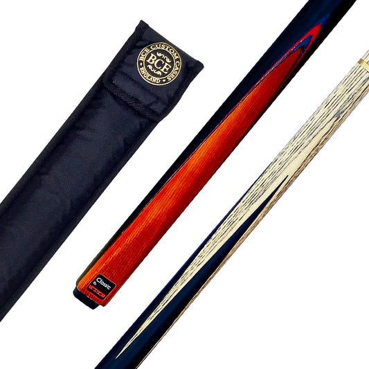 BCE Classic 2 Piece Snooker/Pool Cue & Case Set
