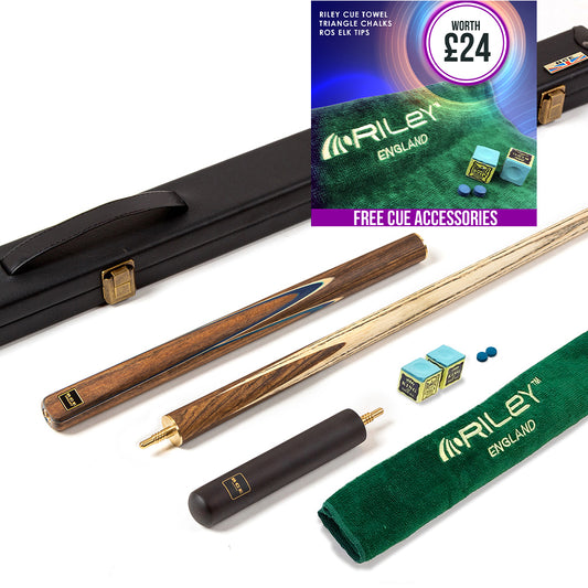BCE England Series 3 Piece Snooker/Pool Cue and Case Set - 2