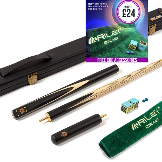 BCE Heritage Series 3 Piece Snooker/Pool Cue and Case Set - 1
