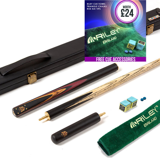 BCE Heritage Series 3 Piece Snooker/Pool Cue and Case Set - 3