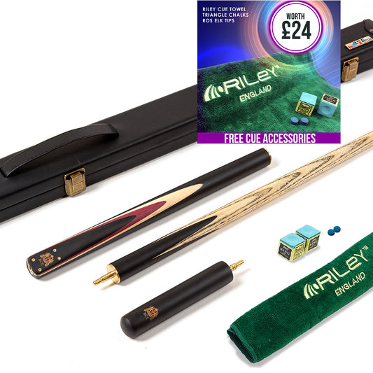 BCE Heritage Series 3 Piece Snooker/Pool Cue and Case Set - 4
