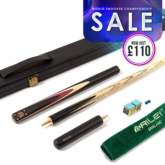 BCE Heritage Series 3 Piece Snooker/Pool Cue and Case Set - 4