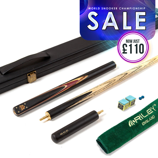 BCE Heritage Series 3 Piece Snooker/Pool Cue and Case Set - 5