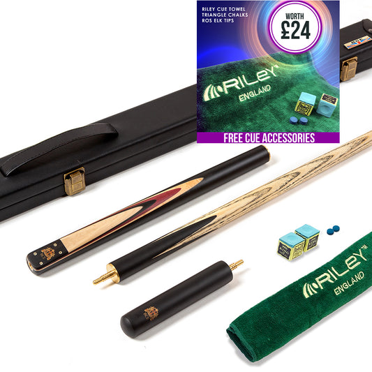 BCE Heritage Series 3 Piece Snooker/Pool Cue and Case Set - 6