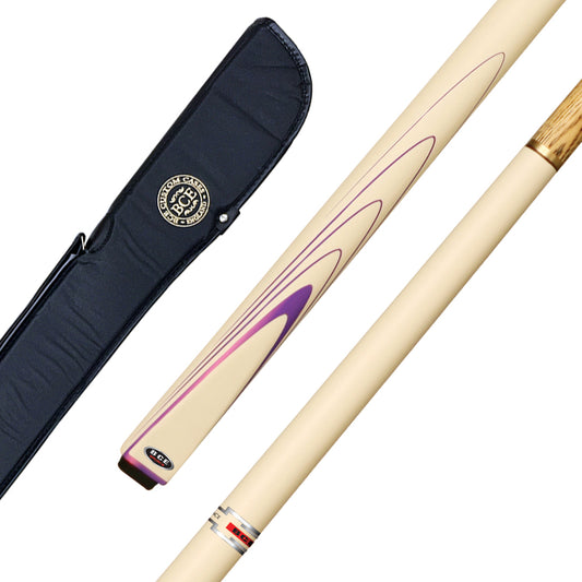 BCE Sports 2 Piece Snooker/Pool Cue & Case Set - 1