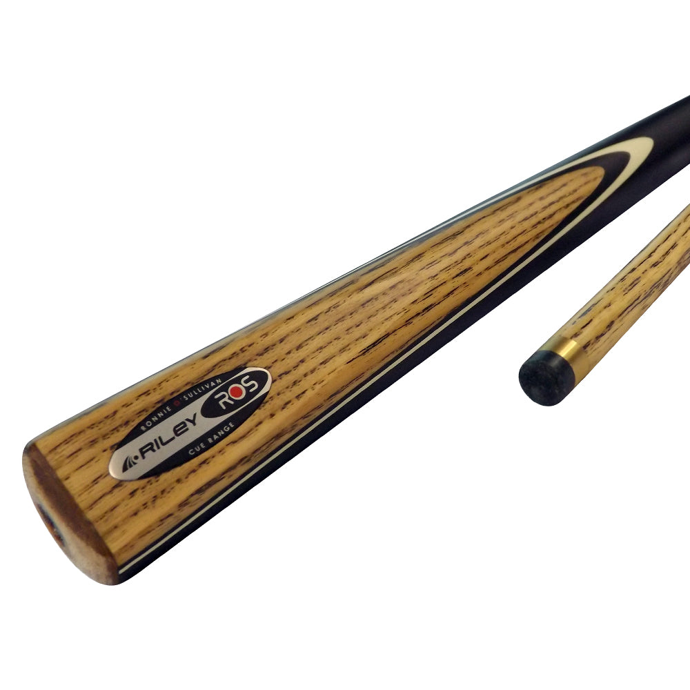 Riley ROS 2 Piece Ash Snooker/Pool Cue with 6" Extension
