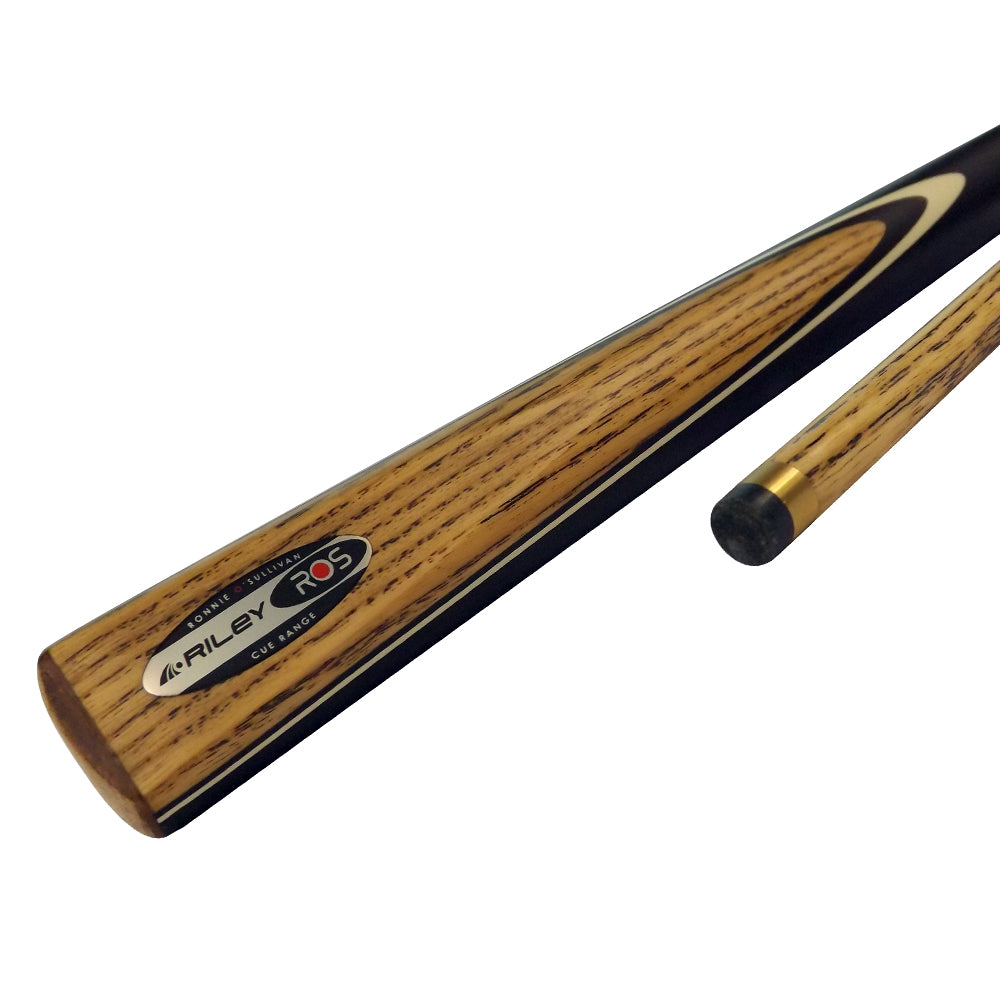Riley ROS 2 Piece Ash Snooker/Pool Cue with 6" Extension