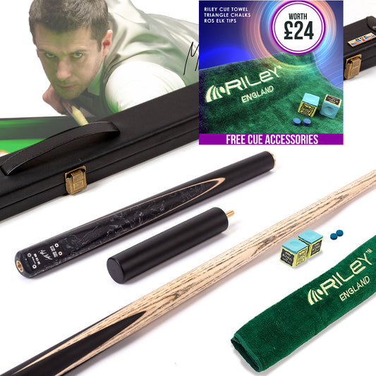 BCE Black Series Mark Selby 3 Piece Snooker/Pool Cue and Case Set - 1