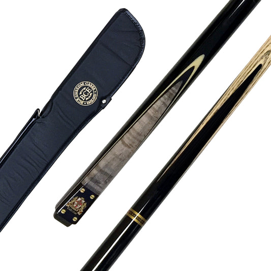 BCE Heritage Mark Selby 2 Piece Ash Snooker/Pool Cue & Case Set - Grey