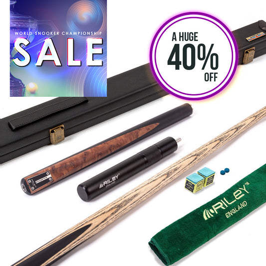 Riley Elegance Series 3 Piece Premium Snooker and Case Set - 3