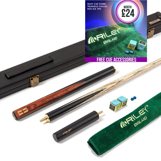 Riley England Series 3 Piece Snooker Cue and Case Set - 2