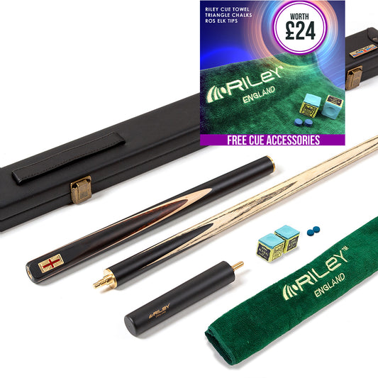 Riley England Series 3 Piece 8 Ball Pool Cue and Case Set - 5