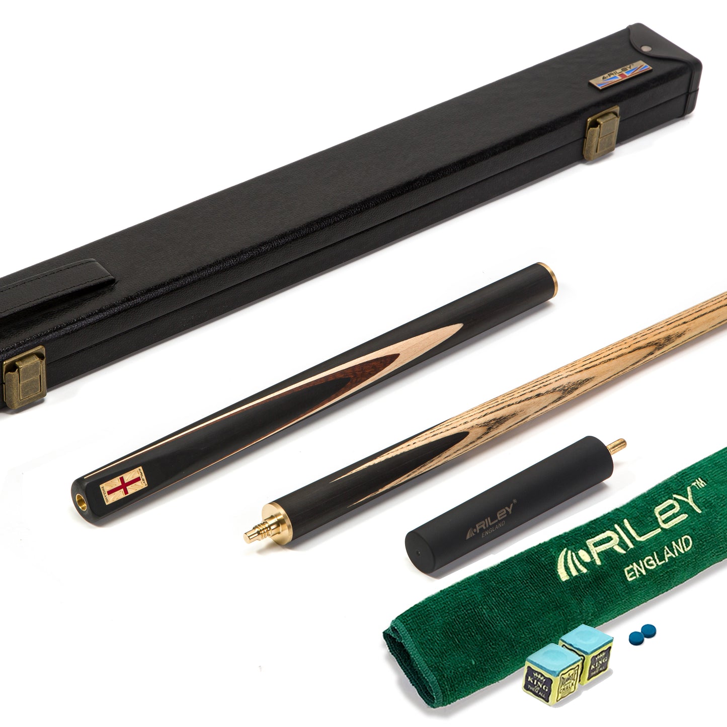 Riley England Series 3 Piece 8 Ball Pool Cue and Case Set - 5