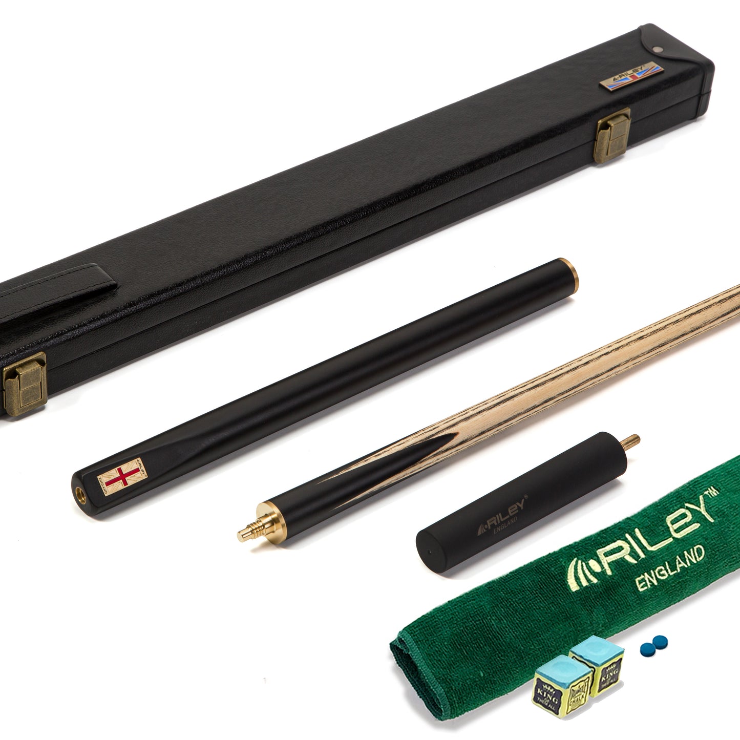 Riley England Series 3 Piece 8 Ball Pool Cue and Case Set - 7