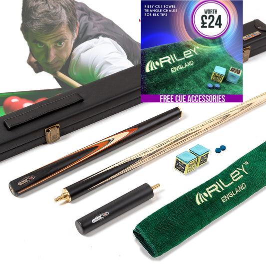 Riley ROS Series 3 Piece Snooker/Pool Cue and Case Set - 3