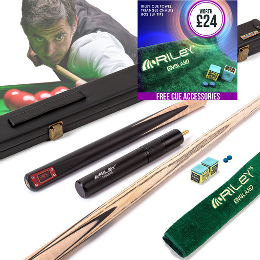 Riley ROS7 Series Deluxe Snooker/Pool Cue and Case Set - 1