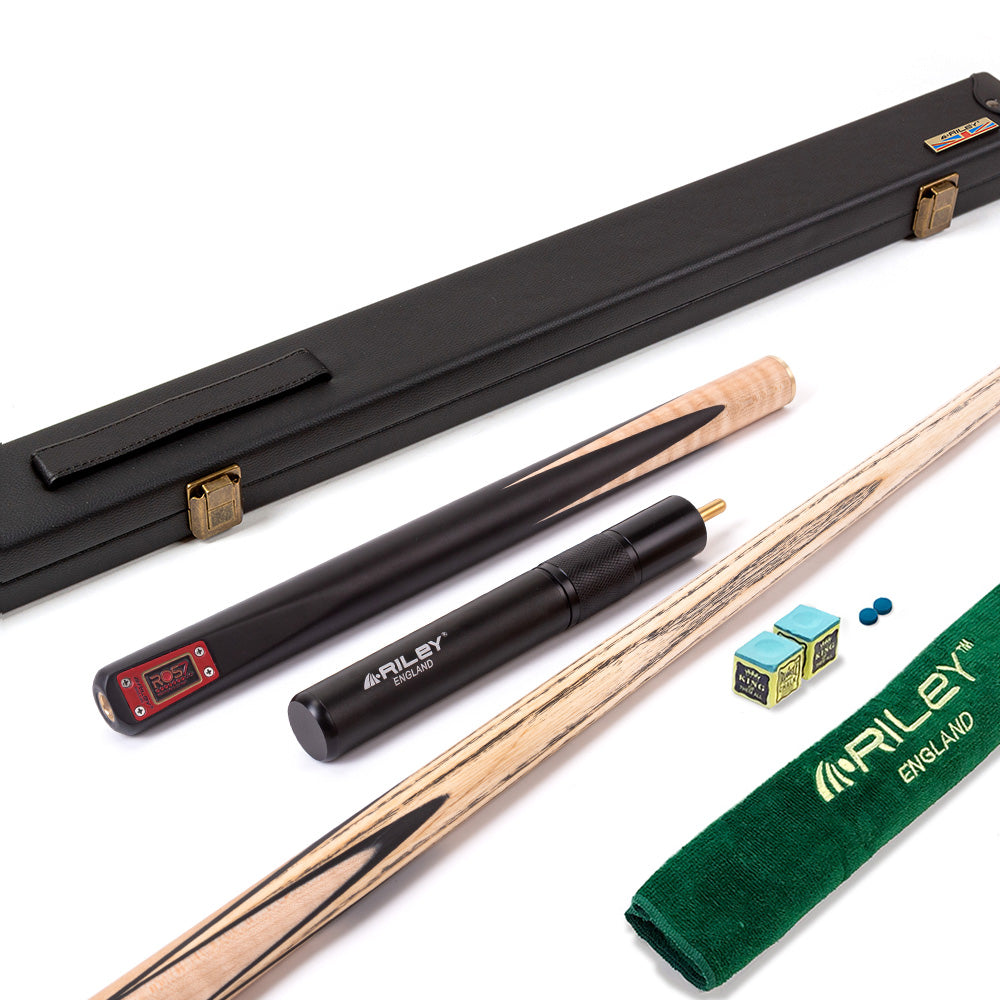 Riley ROS7 Series Deluxe Snooker/Pool Cue and Case Set - 1 - bcetablesports24 - 