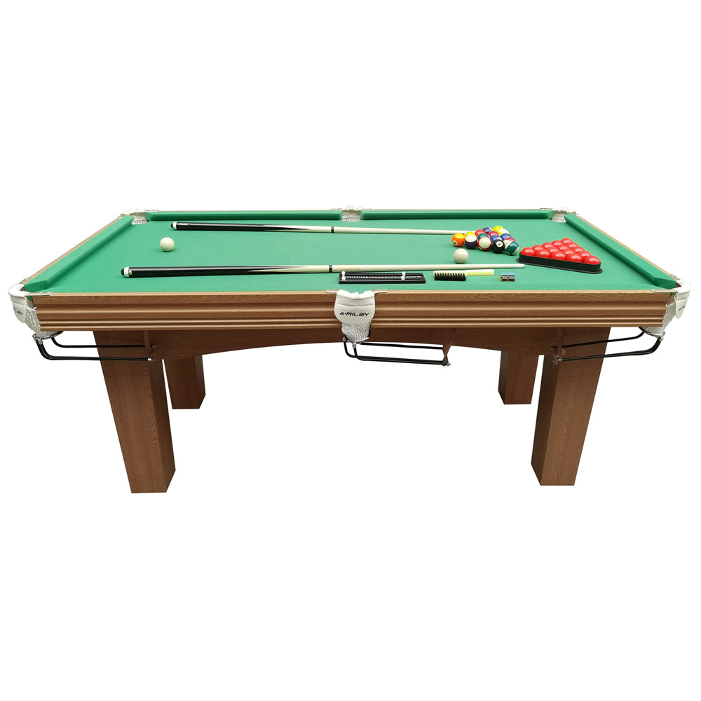 Riley Traditional 6ft Snooker/Pool Table - bcetablesports24 - 
