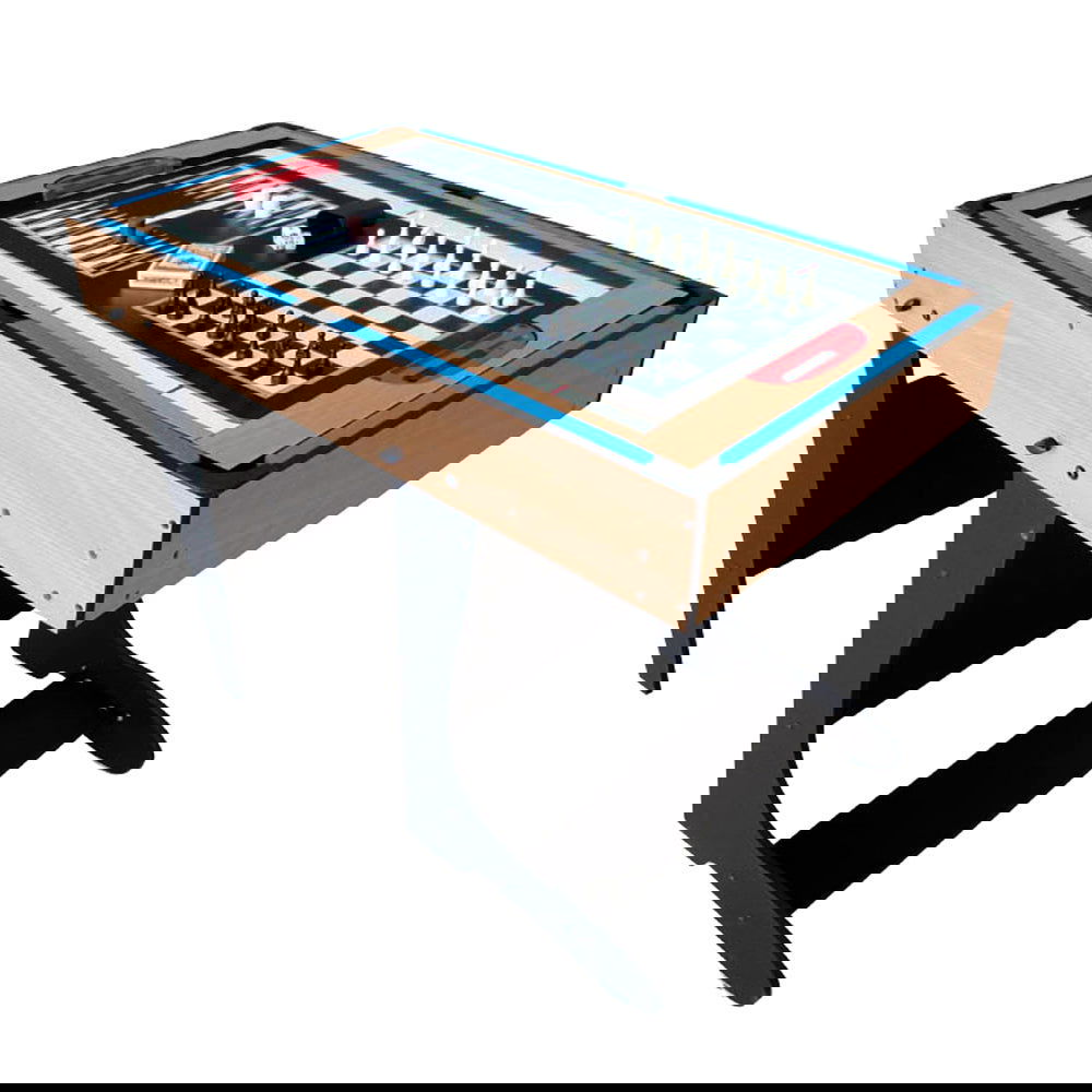 Riley 12 in 1 4ft Vertical Folding Multi Games Table - BCE CUE SPORTS