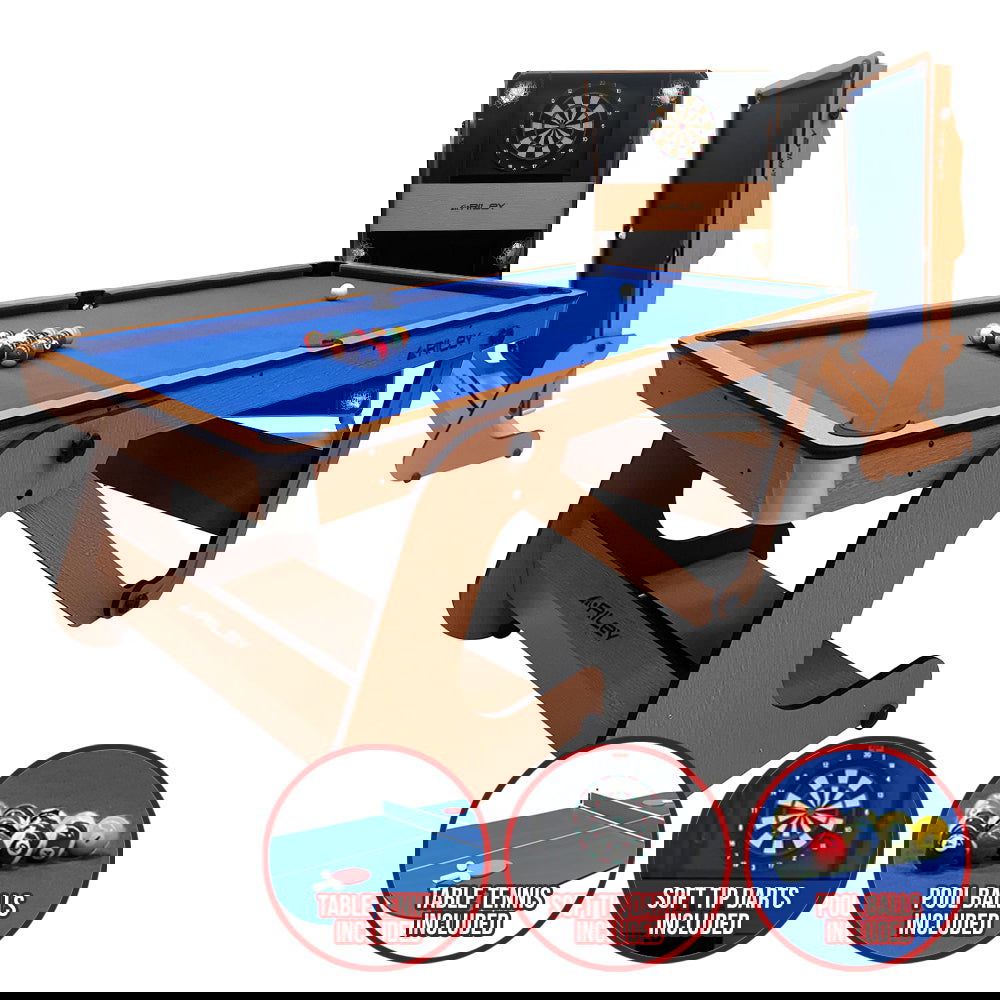 Riley 2 in 1 6ft Vertical Folding Pool Table - BCE CUE SPORTS