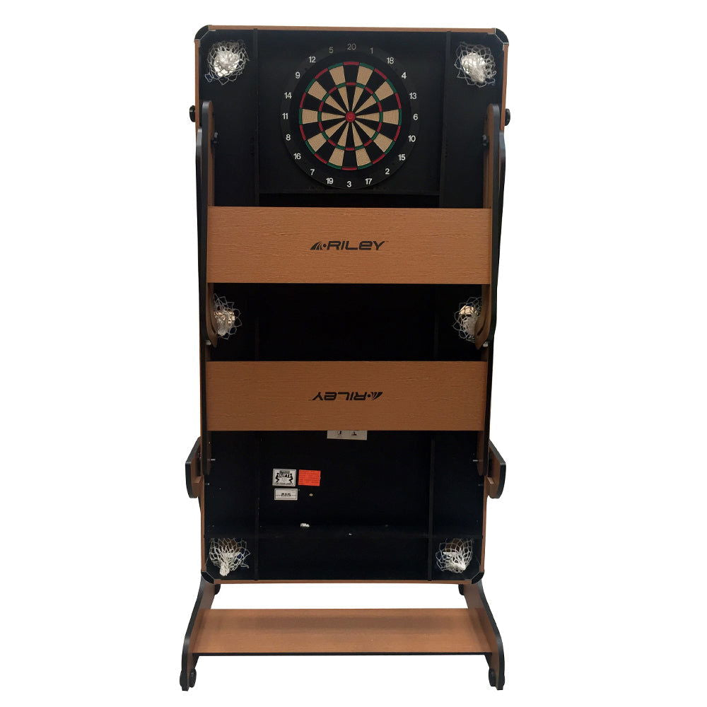 Riley 2 in 1 6ft Vertical Folding Pool Table - BCE CUE SPORTS