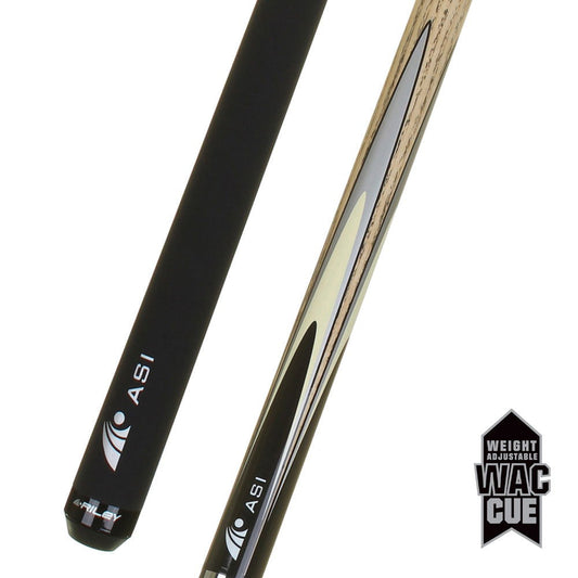 Riley ASi WAC 2 Piece Snooker/Pool Cue and Case Set - BCE CUE SPORTS