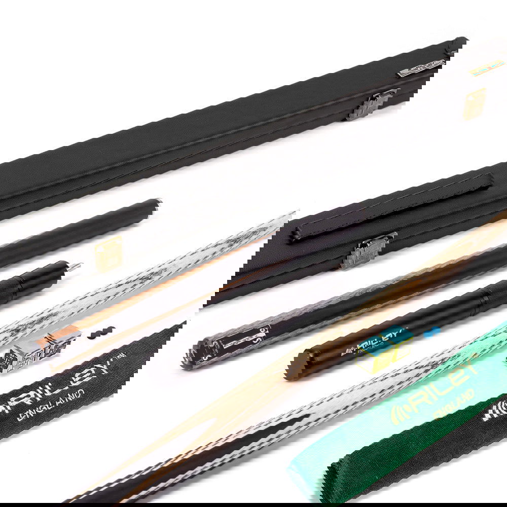 Riley Elegance Series 3 Piece Premium Snooker and Case Set - 4 - BCE CUE SPORTS