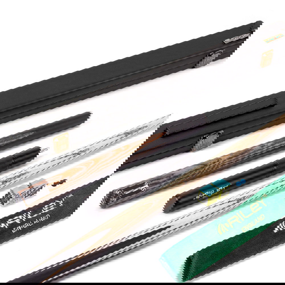 Riley Elegance Series 3 Piece Premium Snooker and Case Set - 6 - BCE CUE SPORTS