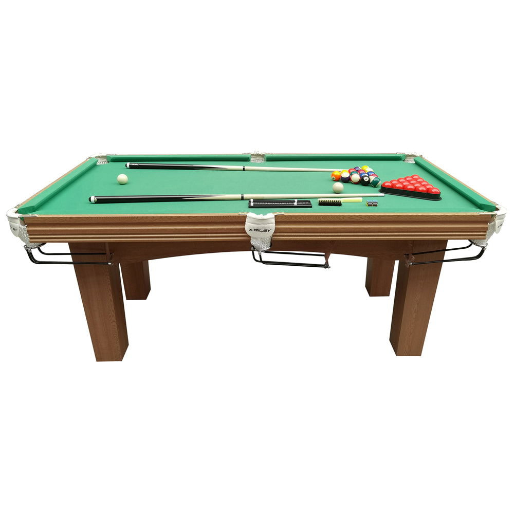 Riley Traditional 6ft Snooker/Pool Table - BCE CUE SPORTS