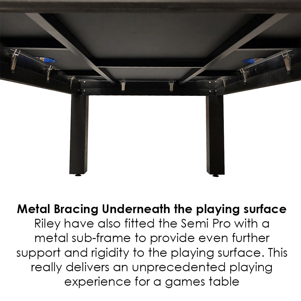 Riley Semi Pro 7ft American Pool Table - Oak
